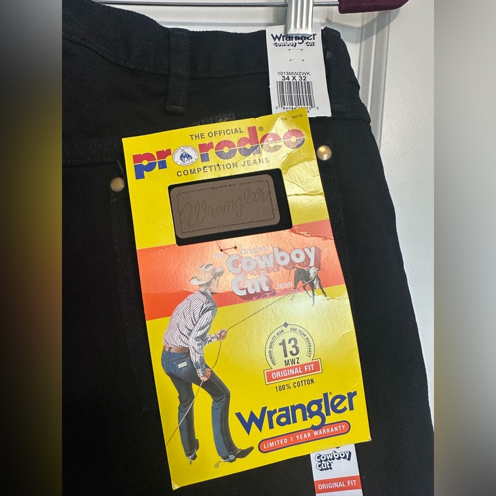 WRANGLER COWBOY CUT ORIGINAL FIT JEAN - Picture 7 of 8